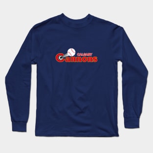 Vintage Calgary Cannons Baseball Long Sleeve T-Shirt